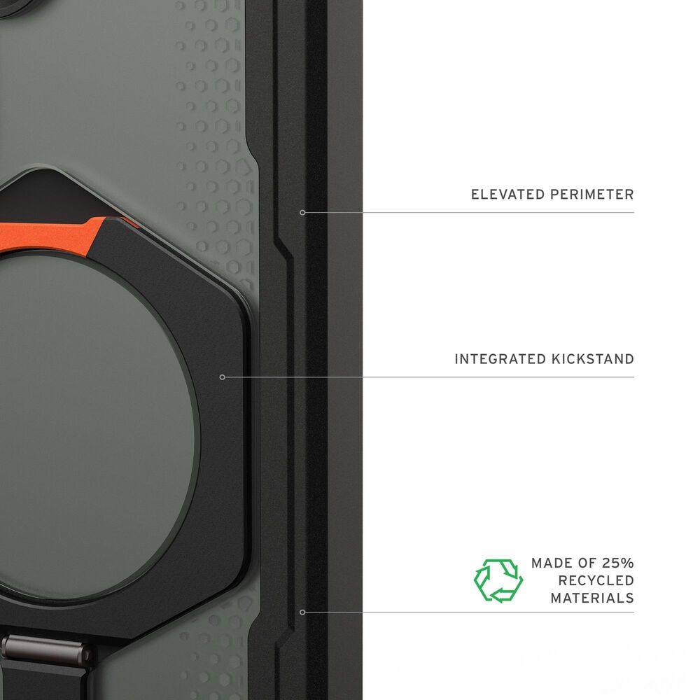 UAG Plasma XTE Case with Magnet for Samsung Galaxy S26 Plus in Black and Orange, , large