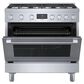 Bosch 3.4 Cu. Ft. Freestanding Gas Range with Convection in Stainless Steel, , large