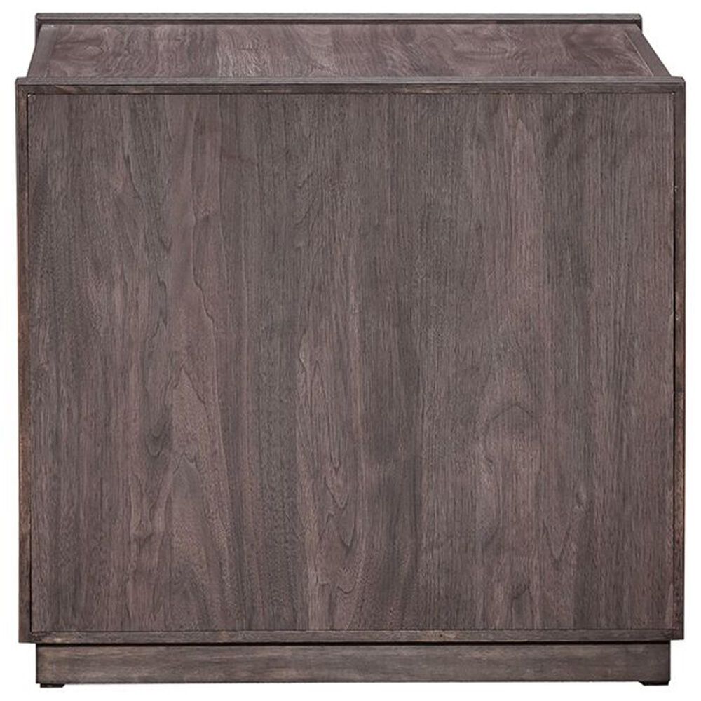 Belle Furnishings Modern Edge End Table in Caffe, , large