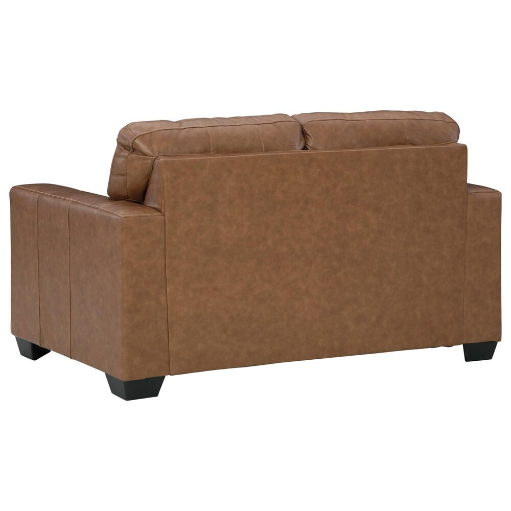 Ashley Bolsena Stationary Loveseat in Caramel, , large