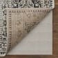 Feizy Kano 5"3" x 7"6" Gray and Ivory Area Rug, , large
