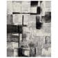 Surya Pepin PEI-1019 7"10" x 11" Black, Medium Gray and Cream Area Rug, , large