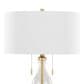 Grandview Gallery Rook Table Lamp in Gold and Clear, , large