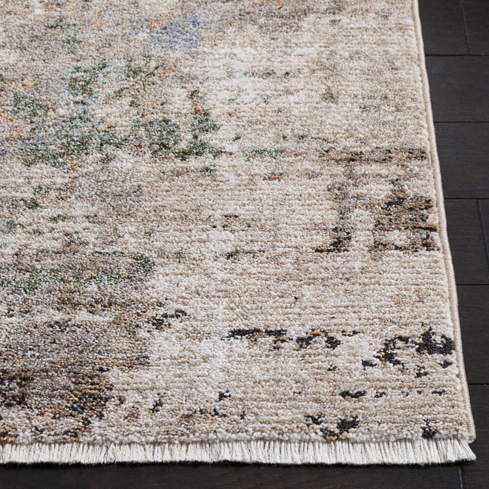 Safavieh Jasmine 5&#39;3&quot; x 7&#39;7&quot; Grey and Gold Area Rug, , large