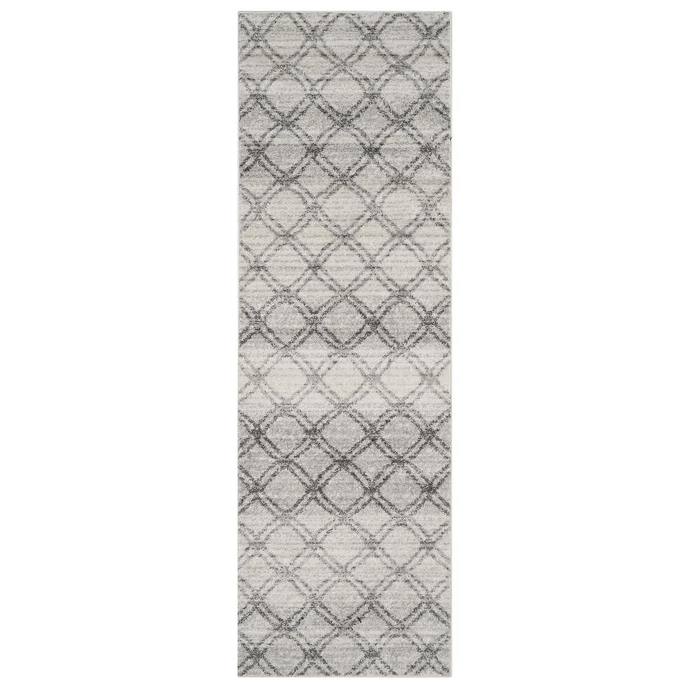 Safavieh Adirondack ADR105P-26 2"6" x 6" Silver/Charcoal Runner, , large