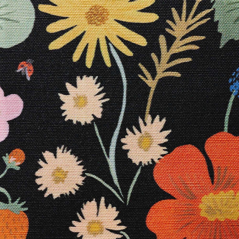 Rifle Paper Co Crafted by Cloth &amp; Company Mayfair King Headboard in Aviary Black and Cream, , large