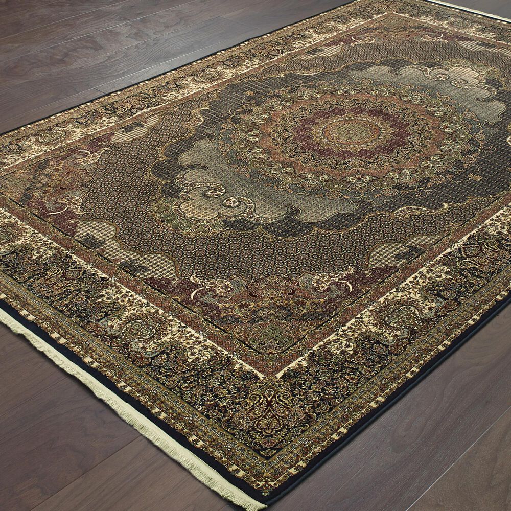 Oriental Weavers Masterpiece Blue 5&#39;3&quot; x 7&#39;6&quot; Area Rug, , large
