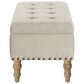 OSP Home Woodbury Storage Bench in Light Natural, , large