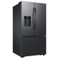 Samsung 31 Cu. Ft. Mega Capacity 3-Door French Door Refrigerator in Matte Black Steel, , large