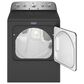 Maytag 4.7 Cu. Ft. Top Load Agitator Washer and 7.0 Cu. Ft. Electric Dryer Laundry Pair in Black, , large