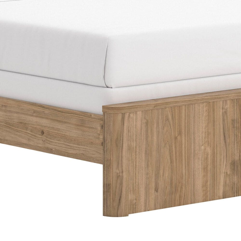 Ashley Gramburg Queen Panel Bed in Warm Brown, , large