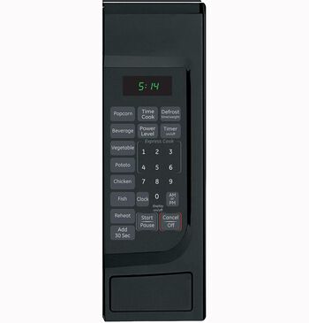 GE Appliances 1.4 Cu. Ft. Countertop Microwave Oven in Black, , large