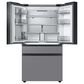 Samsung Bespoke 23 Cu. Ft. French Door Refrigerator with Beverage Center - Stainless Steel Panels Included, , large