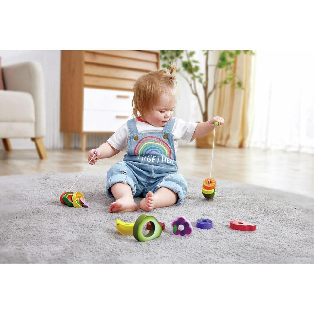 Hape Toys Caterpillar Fruit Feast Set in Multicolor, , large