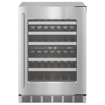 Thermador 24" Glass Door Wine Cooler with Masterpiece Handle Right Hinge in Stainless Steel, , large