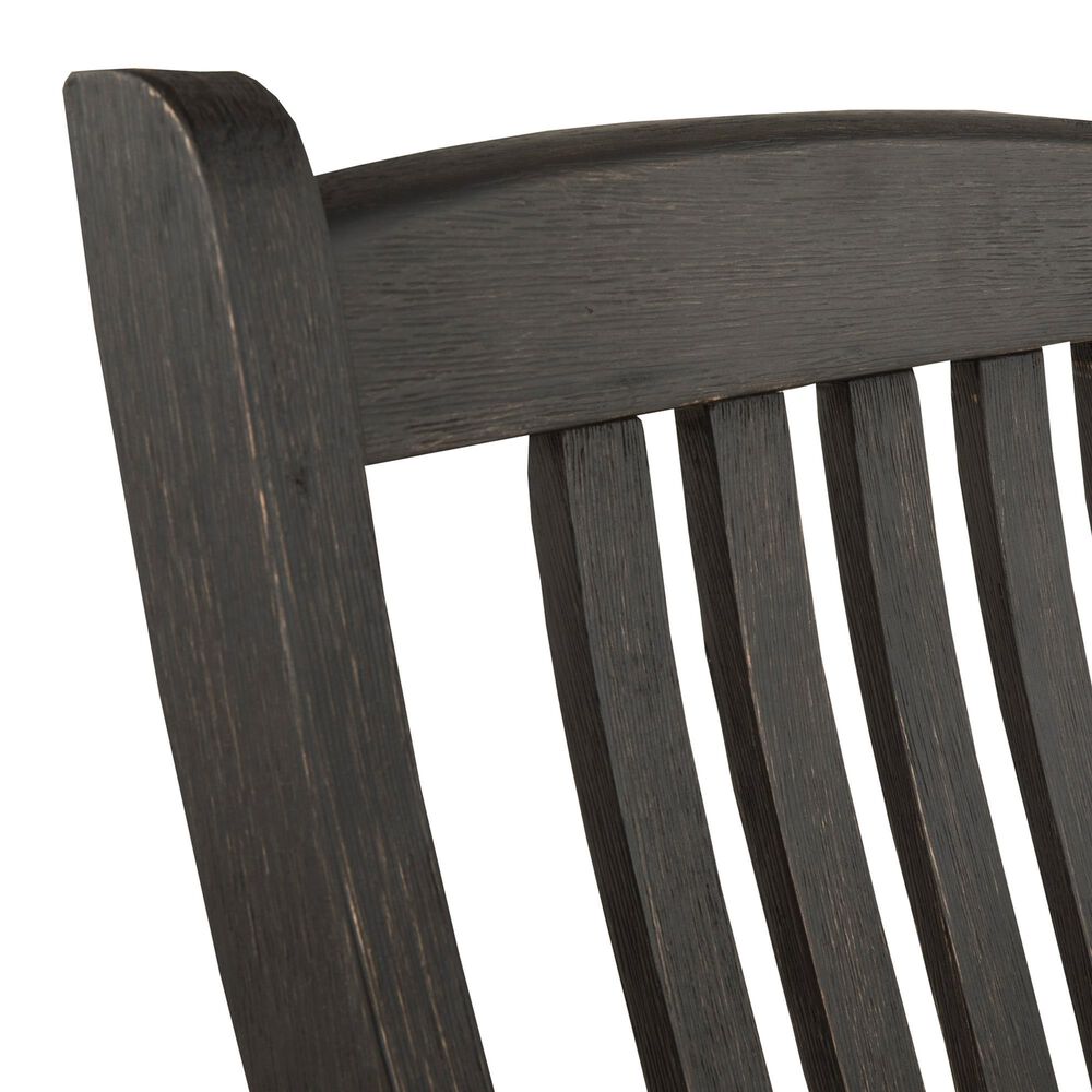 Ashley Tyler Creek Dining Chair Set of 2 in Black and Grayish Brown, , large