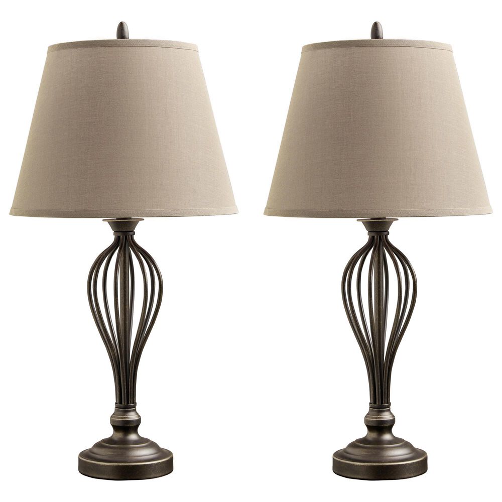 Ashley Ornawell Table Lamp in Antique Bronze (Set of 2), , large