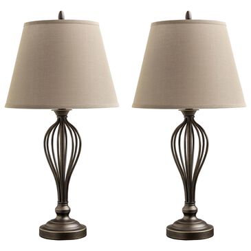 Ashley Ornawell Table Lamp in Antique Bronze (Set of 2), , large