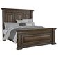 Chapel Hill Queen Bed and Two Nightstands in Brown, , large
