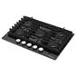 KitchenAid 30" 5-Burner Gas Cooktop in Black, , large