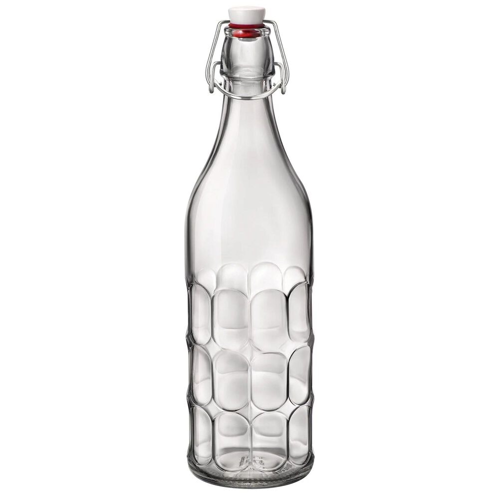 Bormioli Moresca Swing Top Bottle in Clear &#40;Single Bottle&#41;, , large