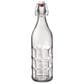 Bormioli Moresca Swing Top Bottle in Clear (Single Bottle), , large