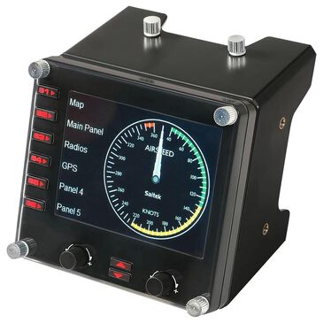 Logitech Saitek Pro Flight Instrument Panel for PC in Black, , large