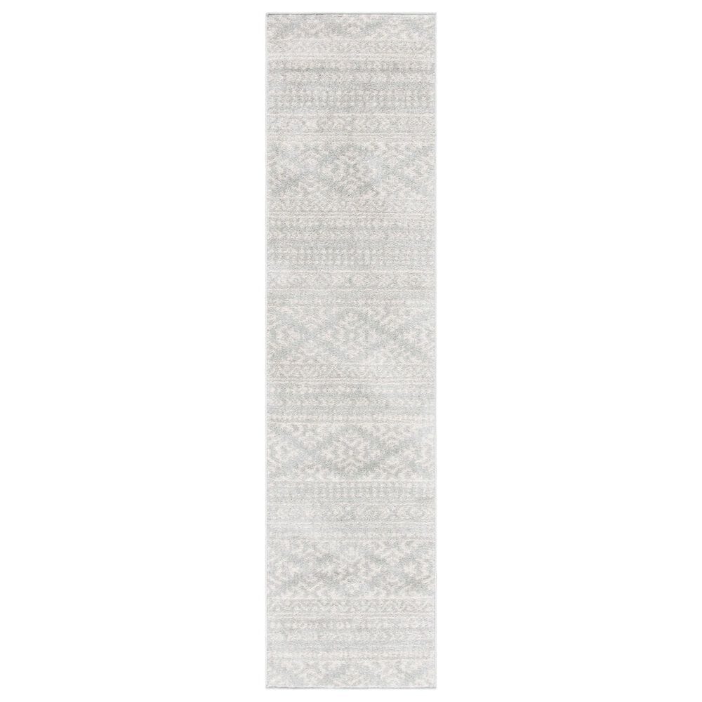 Safavieh Tulum 2" x 8" Grey and Ivory Runner, , large