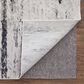 Feizy Prasad 8" x 11" Ivory and Charcoal Area Rug, , large