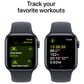 Apple Apple Watch SE GPS Smartwatch 40mm Aluminum in Midnight, , large