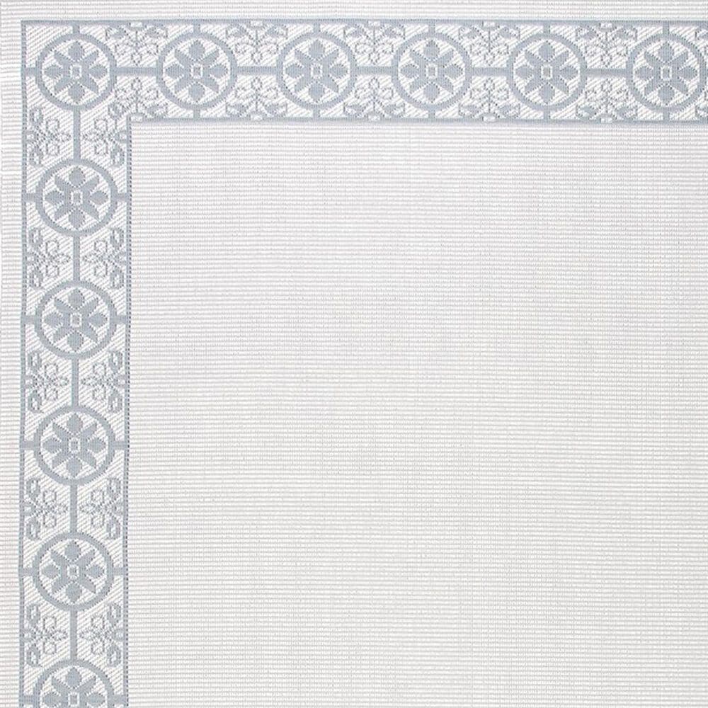 Safavieh Bermuda Floral 2&#39; x 8&#39; Ivory and Light Blue Indoor/Outdoor Area Performance Rug, , large