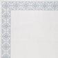 Safavieh Bermuda Floral 2" x 8" Ivory and Light Blue Indoor/Outdoor Area Performance Rug, , large