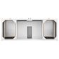 James Martin Vanities Chicago 60" Single Bathroom Vanity in Glossy White with 3 cm Carrara White Marble Top and Rectangular Sink, , large