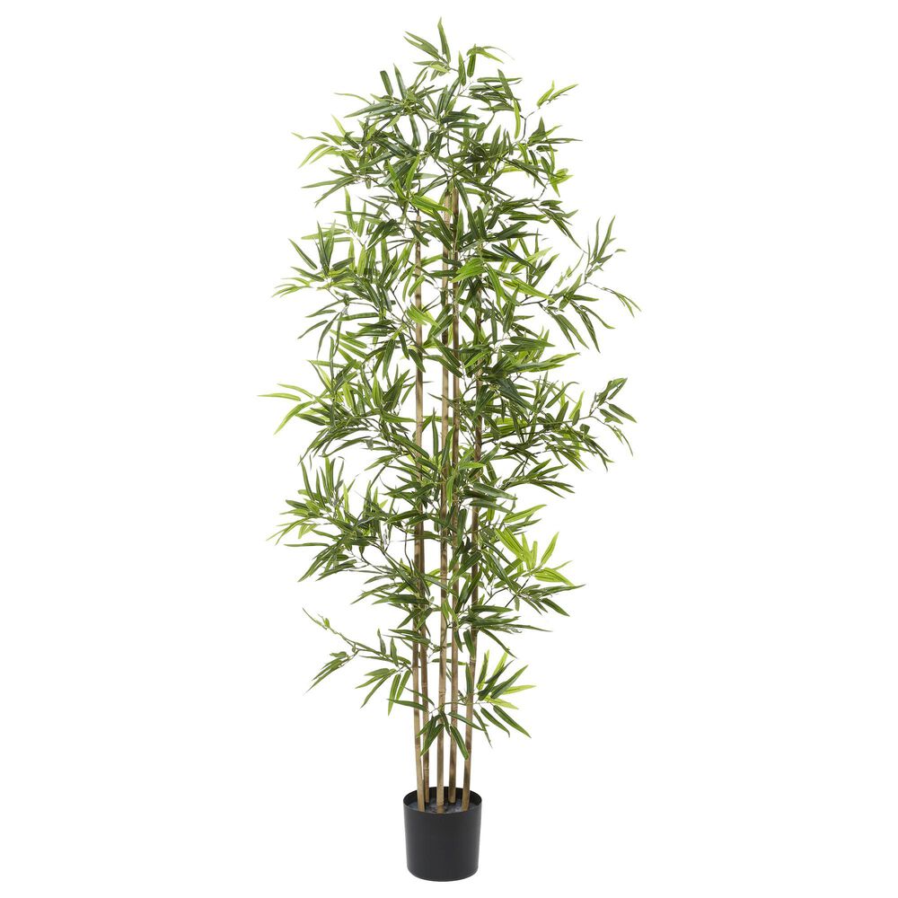 Maple and Jade 72" Artificial Foliage in Green and Brown, , large