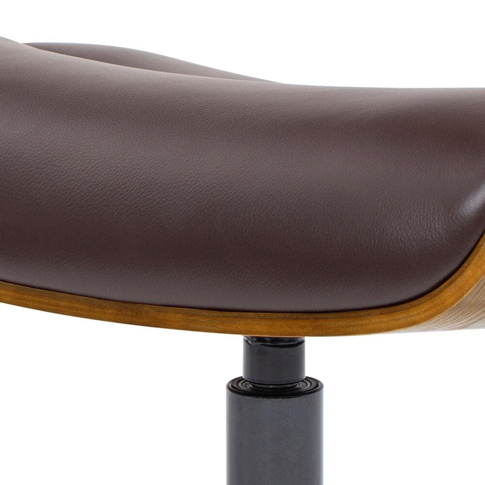 Jennifer Taylor Home Jovan Ottoman in Cacao Espresso, , large