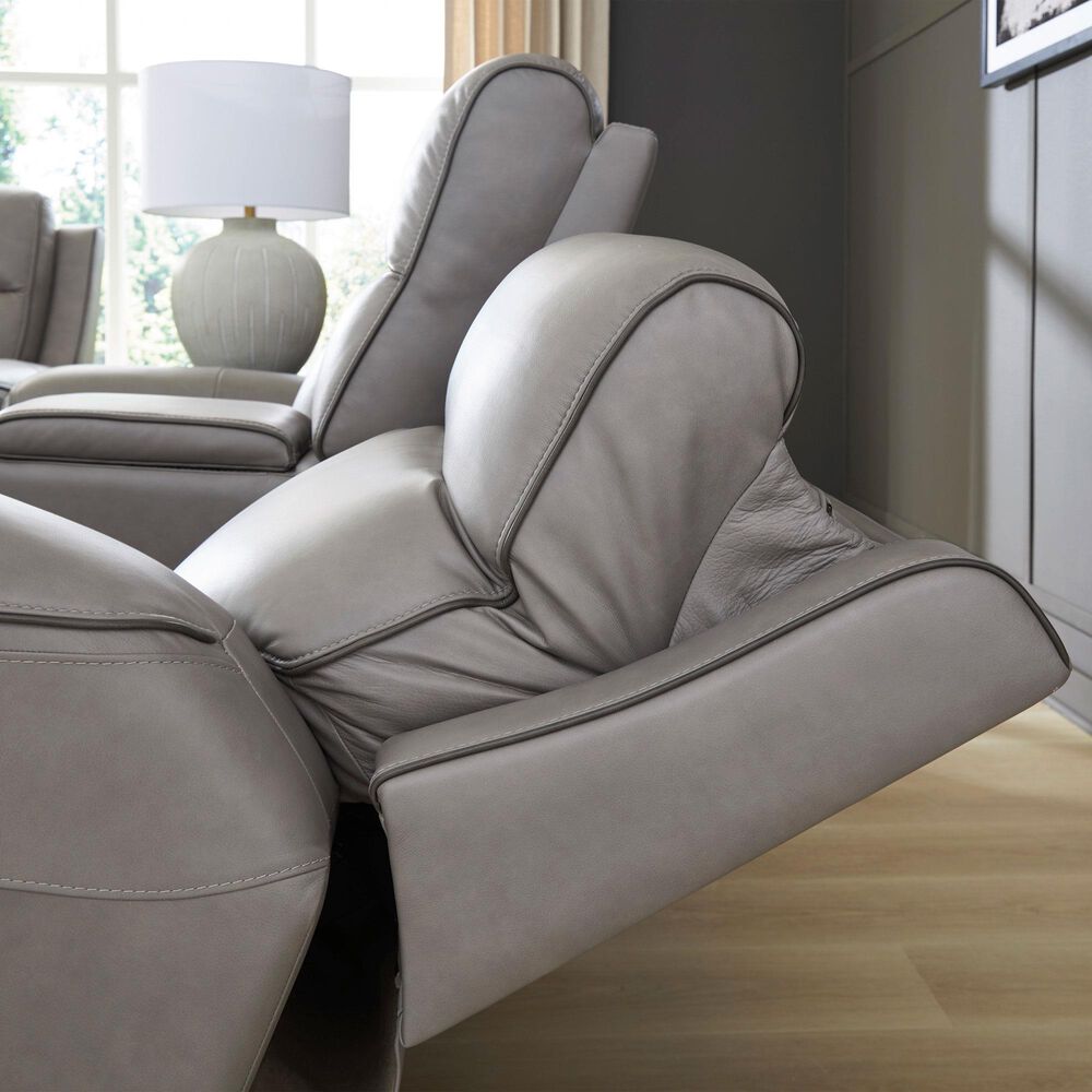 Ashley 5Z-Comfort Power Recliner Sofa with Adjustable Headrest in Coin, , large