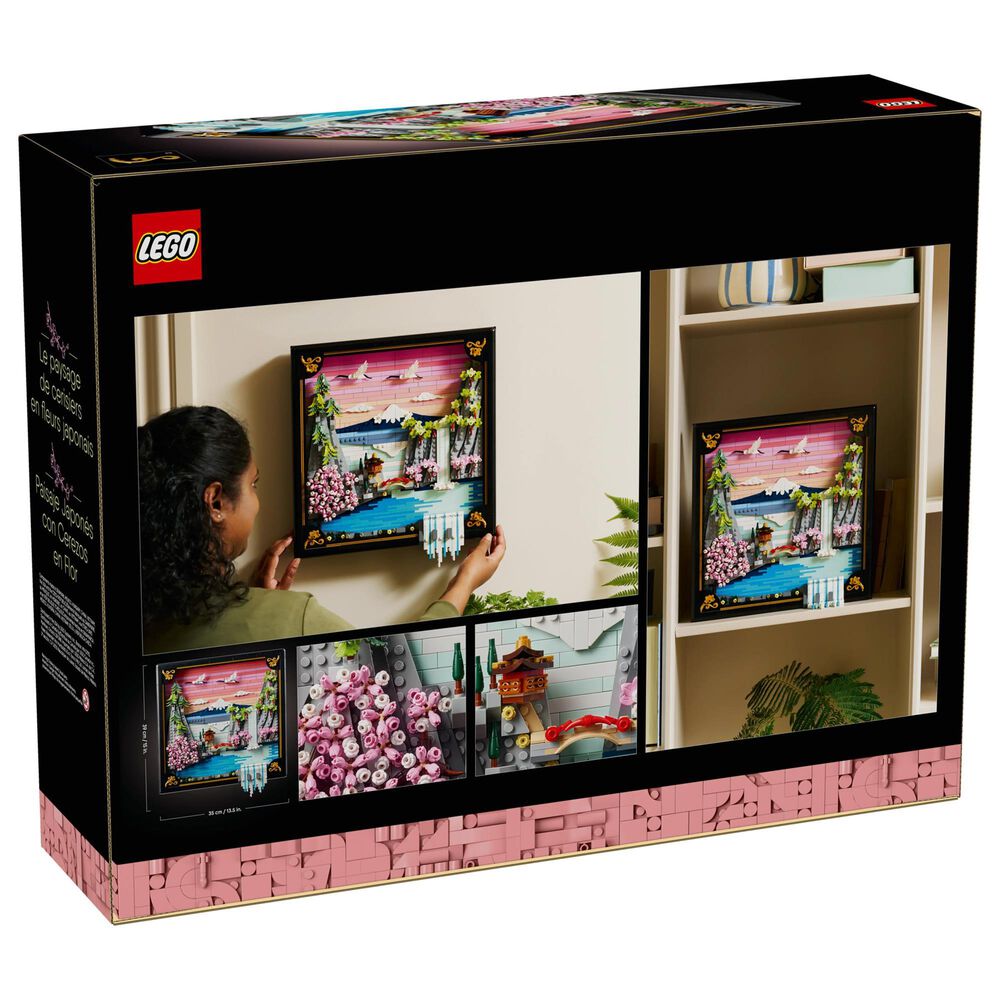 LEGO Art Japanese Cherry Blossom Landscape Building Set, , large