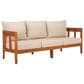 Safavieh Owen 3-Seater Outdoor Sofa in Taupe, , large