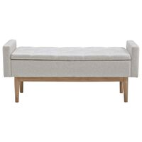 Ashley Briarson Storage Bench in Beige