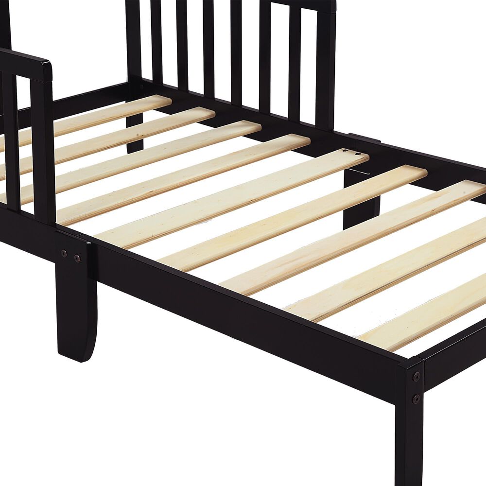 Olive Opie Birdie Toddler Bed in Espresso, , large