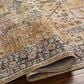 Surya Carlisle 5"3" x 7"9" Olive, Medium Gray, Off-White, Dark Brown, Dark Blue and Sage Area Rug, , large