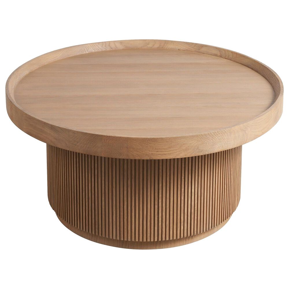 Furniture Worldwide Lumi Cocktail Table in Natural Oak, , large