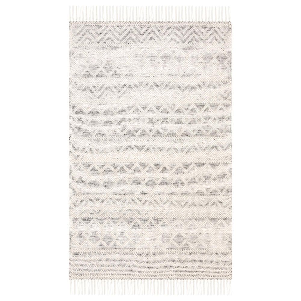 Safavieh Natura NAT353A 11" x 15" Ivory and Black Area Rug, , large