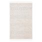 Safavieh Natura NAT353A 11" x 15" Ivory and Black Area Rug, , large