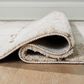Ashley Kasney 5" x 7" Cream and Brown Area Rug, , large