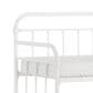Richlands Furniture Twin Metal Slat Daybed in White, , large