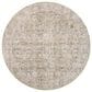 Amber Lewis x Loloi Alie 7"10" Round Gold and Beige Area Rug, , large