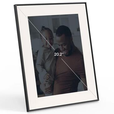 Aura 15" HD Digital WiFi Frame in Matted Ink, , large