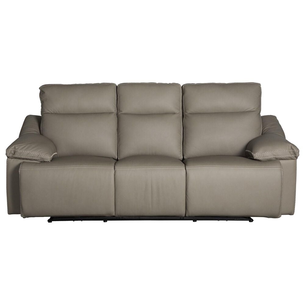 Superb Leather Leather Power Reclining Sofa in Oslo Dust, , large