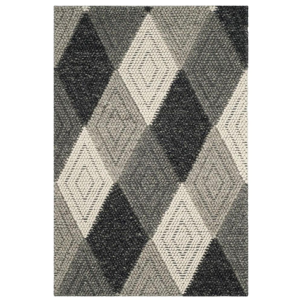 Safavieh Natura 4" x 6" Anthracite Area Rug, , large
